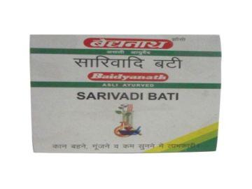 Baidyanath Sarivadi Bati (20 tab) pack of 6