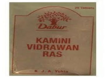 Dabur Kamini Vidrawan Ras- Tablets (25's pack)
